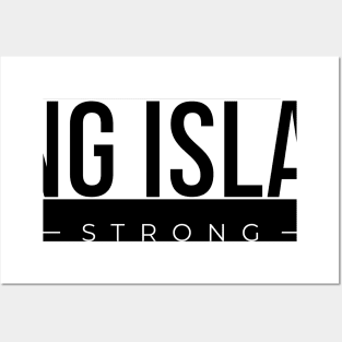 Long Island Strong (Dark Colors) Posters and Art